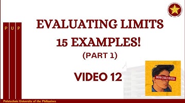 Basic Calculus: 15 Examples of Evaluating Limits (Part 1)
