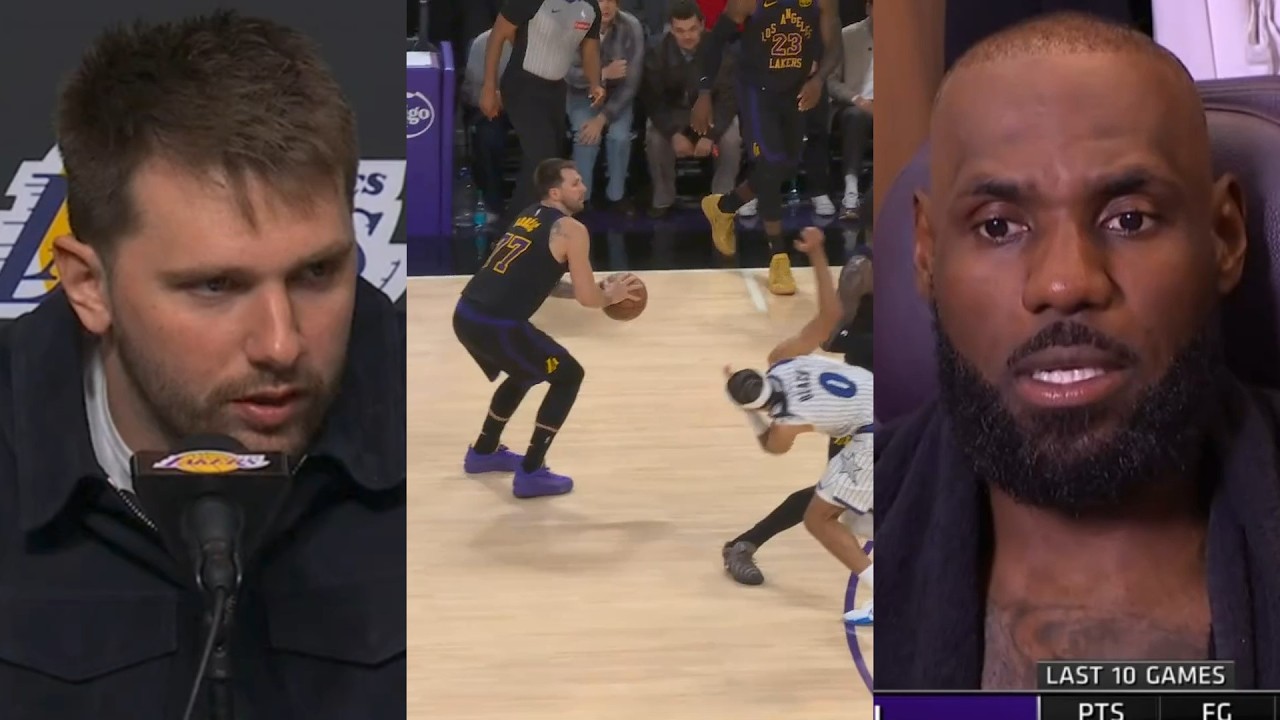 Luka Doncic and LeBron sound off on Luka passing up wide open game winner vs Magic