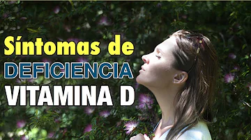 ¿Cuáles son los síntomas de la falta de vitamina D?