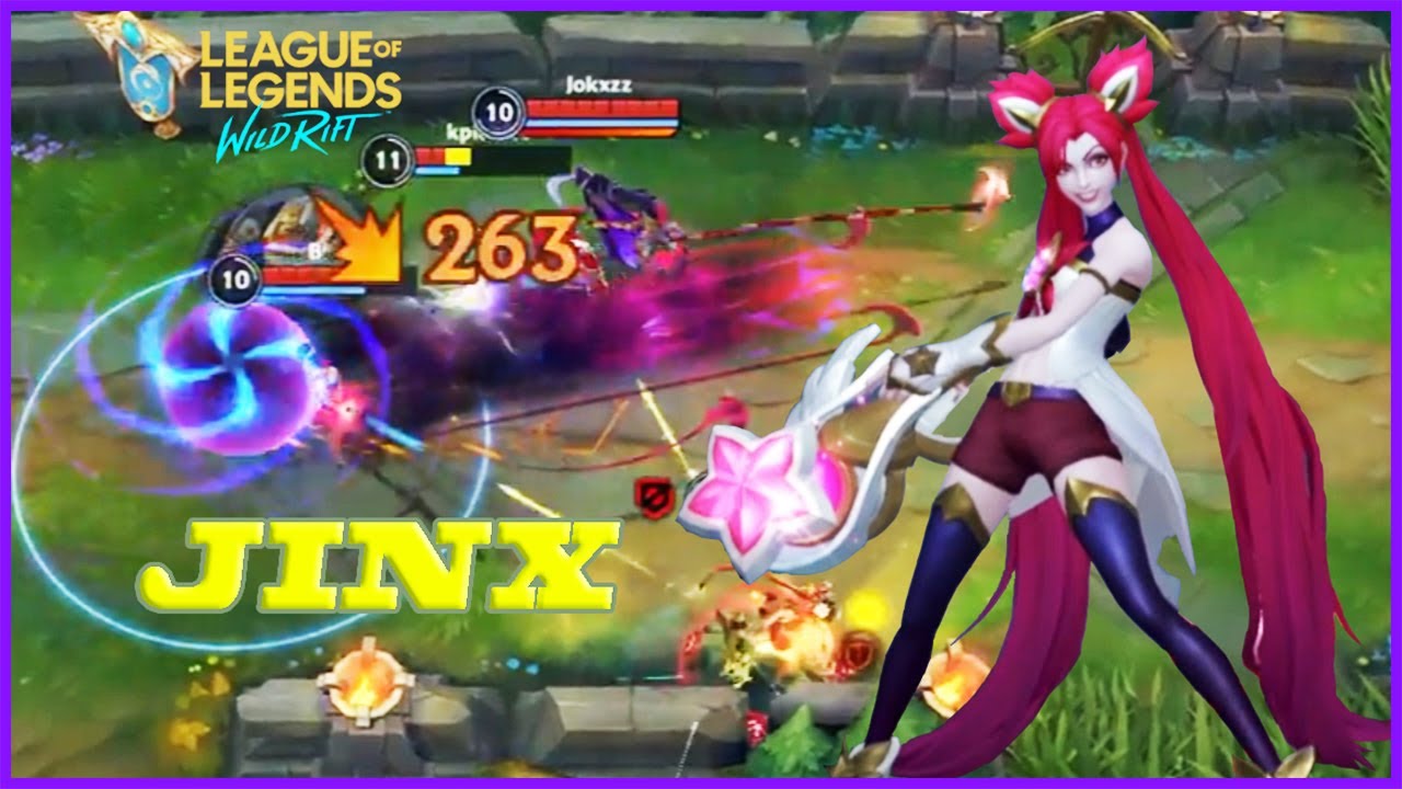 Wild Rift JINX Montage - Best JINX Plays | LoL Wild Rift Montage