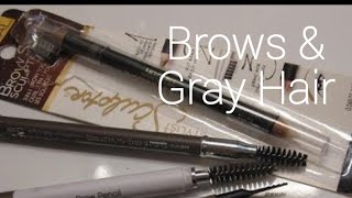 Brow pencils for gray hair