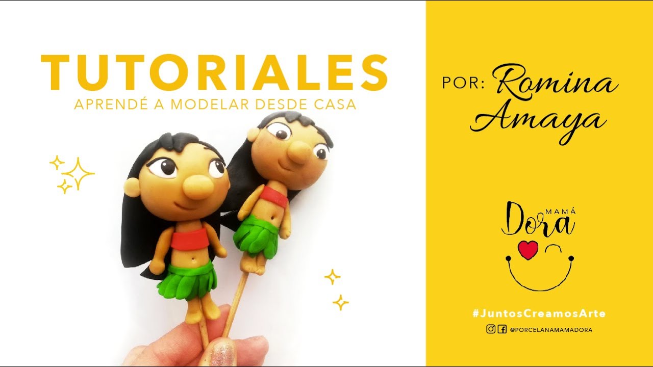 Lilo - Tutorial Porcelana Mamadora - Dani Veliz