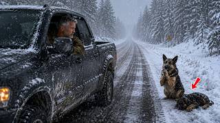 In a Blizzard, a German Shepherd Begged to Save Her Pup — The Navy SEAL’s Act Moved Everyone