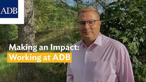 Making an Impact: Working at ADB | Jukka Tulivuori