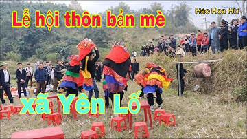 Lễ hội Lồng tồng thôn bản mè xã Yên lố rất đông vui /Hào Hoa Hồi