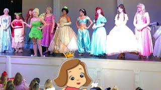 Disney Princess Party Fairytale Ball Elsa Anna Rapunzel Ariel Belle Tiana