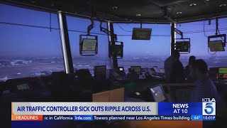 Air-traffic controller sick outs ripple across U.S.