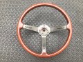 Restoring the Alfa Romeo steering wheel