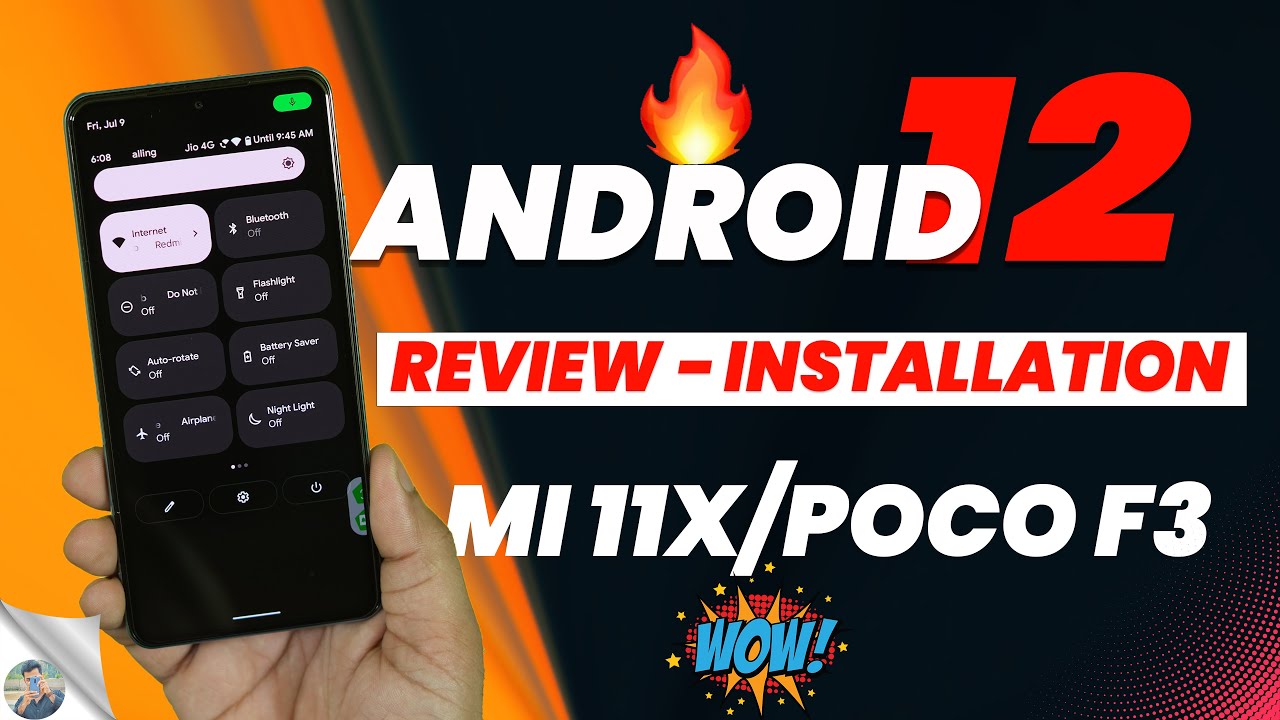 First Android 12 for Mi 11x/Poco F3 Review and installation | Mi 11x ...