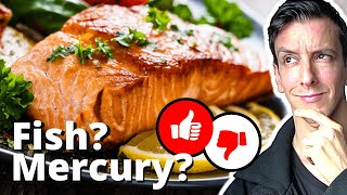 Health effects of eating fish and safety concerns (mercury, PCBs, dioxins)