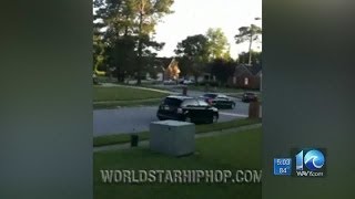 Ava Hurdle reports on driver plowing through neighborhood