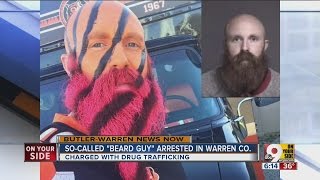 Bengals/Reds 'beard guy' arrested on drug trafficking charges in Warren County