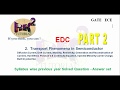 EDC C2 PART2 || GATE ECE Previous Year Solved Question || Syllabus wise solution || RK Kalindi