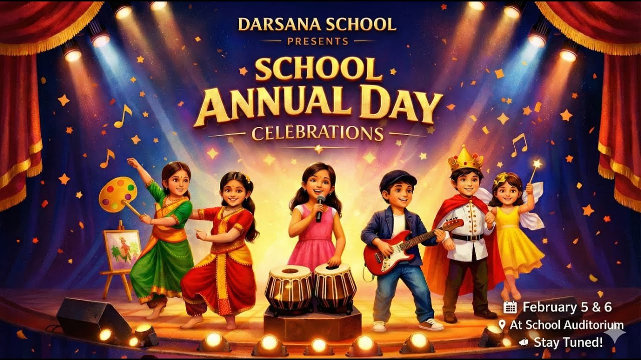 DARSANA SCHOOL ANNUAL DAY CELEBRATION [ DAY 01] - YouTube