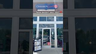 Sooo good! Check them out if you can! #cinnabon #icecream #summer #dessert #vlog #millenialmom