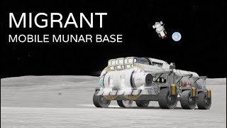 KSP: A 70-ton Mobile Mun Base
