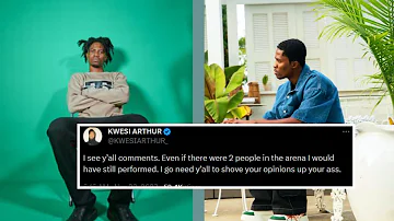 Kwesi Arthur Trending After Davido's Away Festival Performance