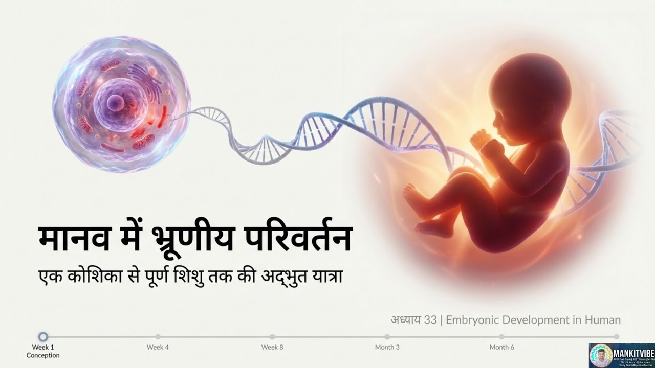Embryonic Development in Human #class12th #RBSE #Biology #Zoology #mankitvibes #Neet #MSc #CSIRNET 