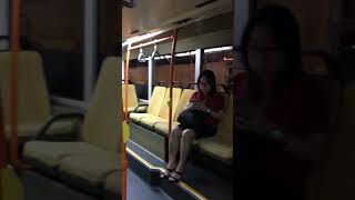 Night city tour Singapore by bus vlog-11