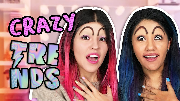 TESTING VERY STRANGE MAKE-UP TRENDS | MUSAS KAREN AND LESSLIE POLINESIA