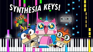 Unikitty Theme On Synthesia Keys