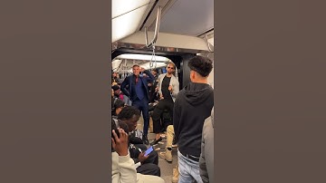 BottomG & @JPFanguin  spotted in Switzerland 🇩🇰helping those in need #BOTTOMG #BrianMichaelHinds