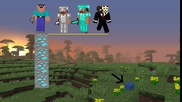 Minecraft NOOB vs AVERAGE vs PRO vs HACKER: WATER DROP