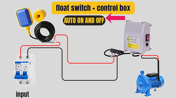 How to wire a float switch step by steps ( simple method for beginners)