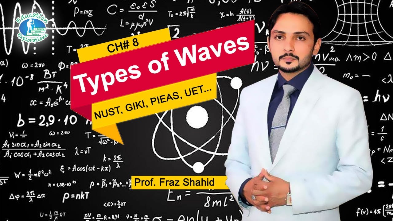 Physics | NUGFP | Lecture # 43 | Chap #8 | "Types of Waves" | by Prof. Fraz Shahid