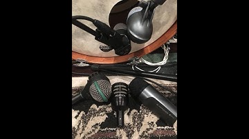 Kick drum mic comparison