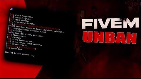 FiveM Global / Server Unban Method | 1 minute to Unban FiveM Spoofer! | *WORKING 2024*