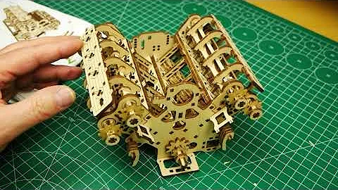 Building the Ugears V-8 Engine – 2