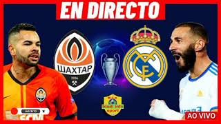 shakhtar donetsk vs real Madrid ao vivo 2021