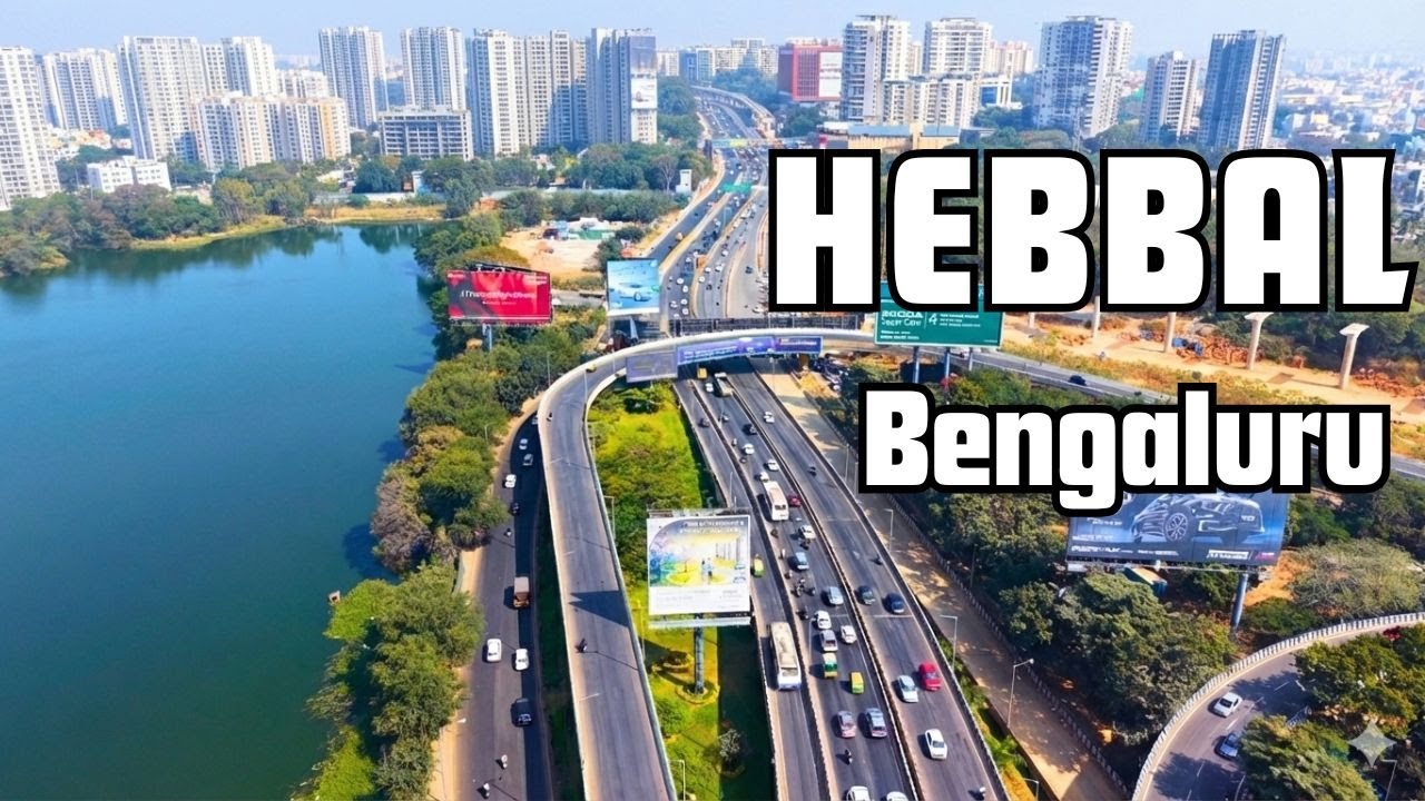 Hebbal Flyover & Lake | Stunning Aerial View of Bengaluru’s Growth | 4K Cinematic | DJI mini 5 pro