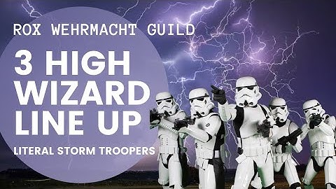 [ROX] WEHRMACHT GUILD CROSS SERVER KVM S2 EP2 EFFECTIVE 3 HIGH WIZARD PARTY LINE UP