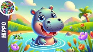 Hippo's Gentle Song | ‪@HappyAnimalsTV Kids Songs & Nursery Rhymes