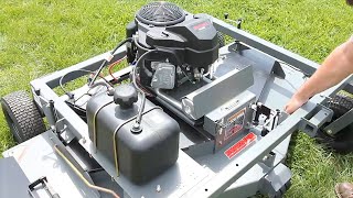 Swisher 60 in. Finish Cut Pull-Behind Trailmower with Electric Start Commercial Kawasaki Engine