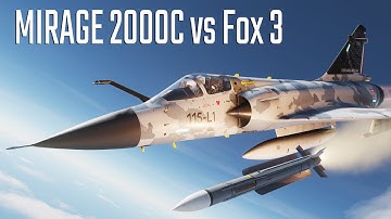 Mirage 2000C vs Fox 3 Aircrafts PVP server | DCS World | Mirage 2000C