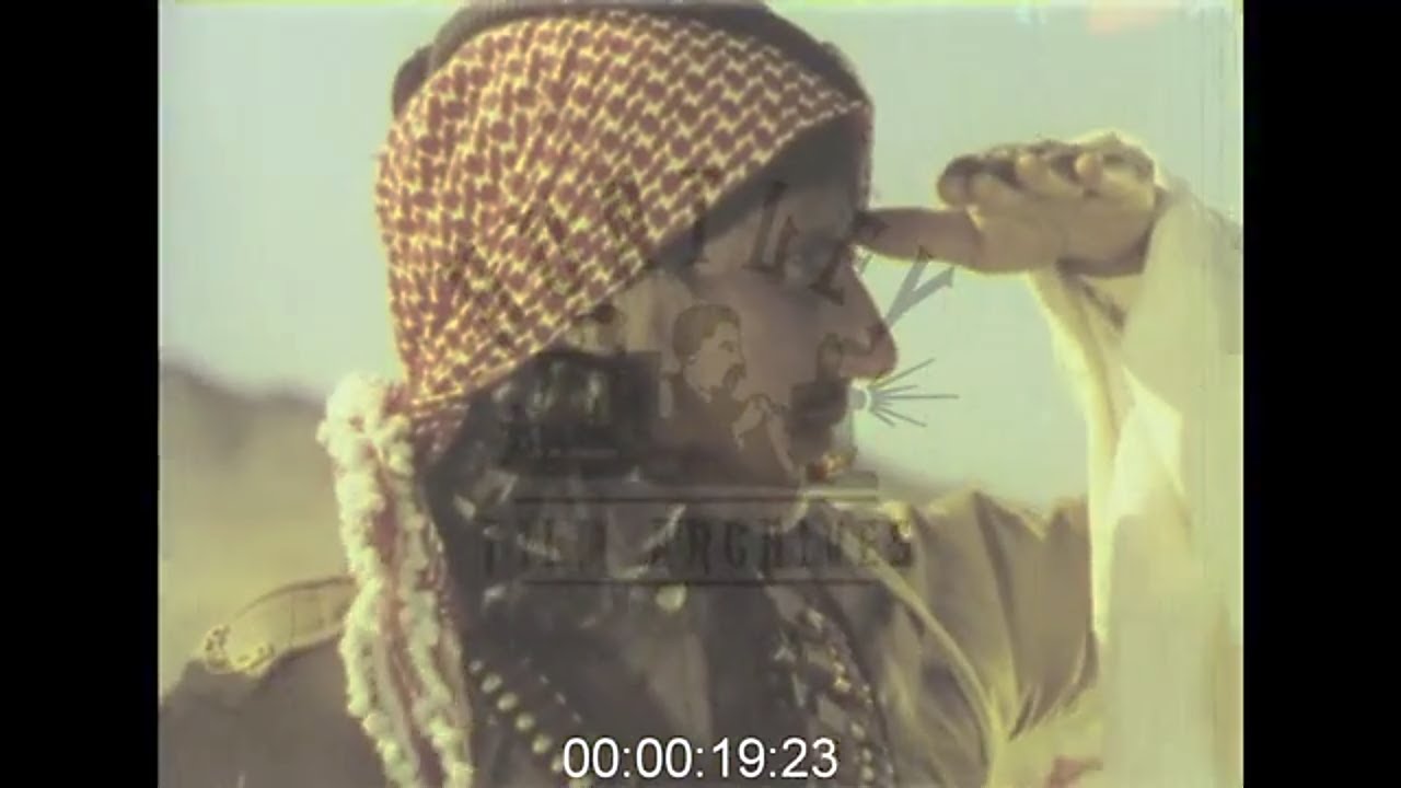 Rare Colour Film of the Bedouin Tribe in the 1930s - Film 1093679