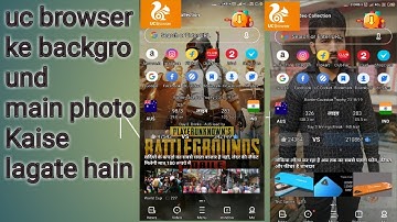 "Uc browser| ke background main photo kaise lagate hain"by Tec all videos"