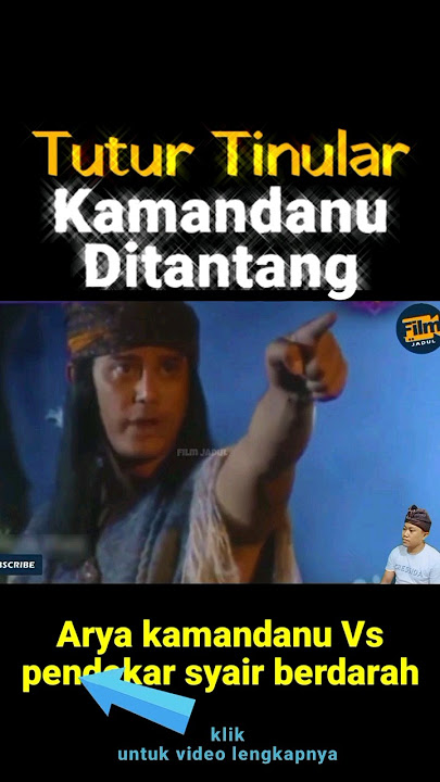 pendekar ini menantang kamandanu bertarung #tuturtinular