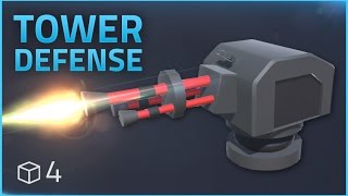How to make a Tower Defense Game (E04 TURRETS) - Unity Tutorial screenshot 3
