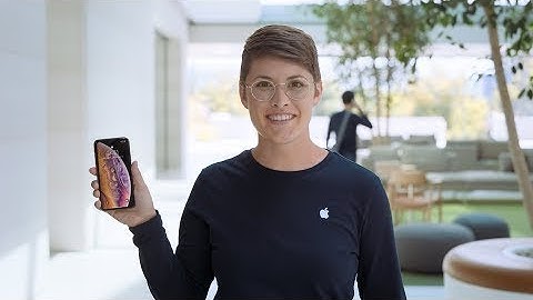 Guided Tour — iPhone XS and iPhone XR — Apple