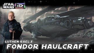 The ship with all the hidden gems! Luthen Rael's Fondor Haulcraft  Star Wars Andor