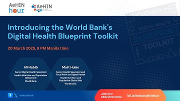 AeHIN Hour - Introducing the World Bank