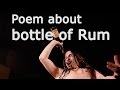 Báseň o flaši rumu | Poem about bottle of Rum