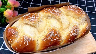 Bánh Mì Hoa Cúc Công Thức Ít Bơ Dễ Nhồi Tay | Brioche Bread Recipe | Chị Mía