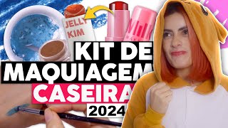 KIT DE MAQUIAGEM CASEIRA #VOLTEI | KIM ROSACUCA