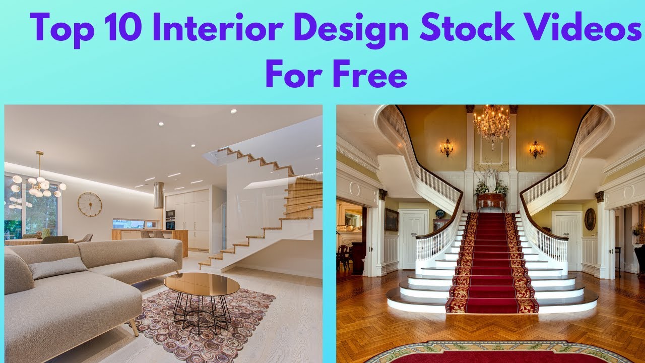 Top 10 Interior Design Stock Videos Top 10 Free Interior Design Stock