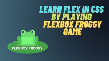 Learn to use Css Flex by playing Flexbox Froggy #flexbox #css